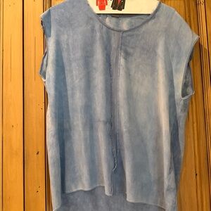 Elie Tahari Light Blue Sleeveless Blouse